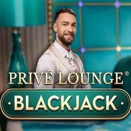 Privé Lounge Blackjack slot logo by Pragmatic Play at Wintino Casino