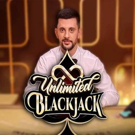 Unlimited Blackjack by Ezugi, showcased at wintino-casino.eu – game logo